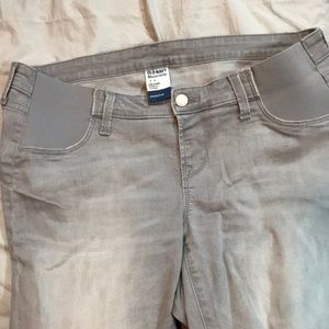 Old Navy maternity rockstar side panel size 12
